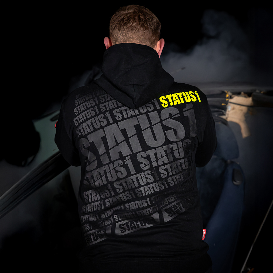 EditionBlack//Neon Hoodie inkl. Wunschpatch